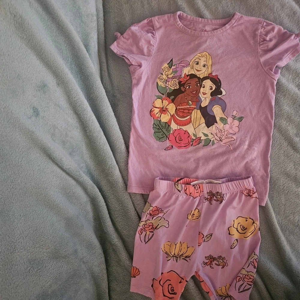 Disney Princess Kids Mix And Match Set - Purple and Pink